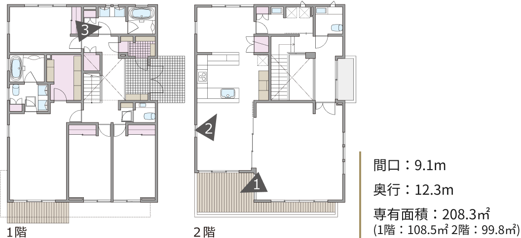 ファミリー向け 戸建住宅タイプ image